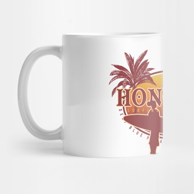 Honolulu Surf T-Shirt by Urbanprint